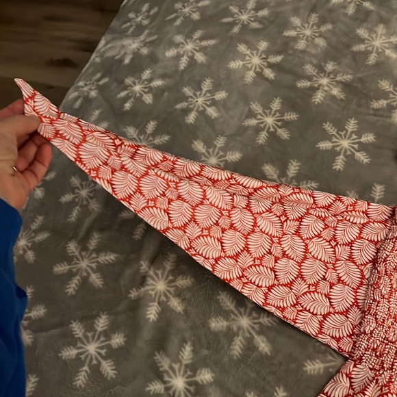 EUC loft tie back beach dress - Picture 3 of 5